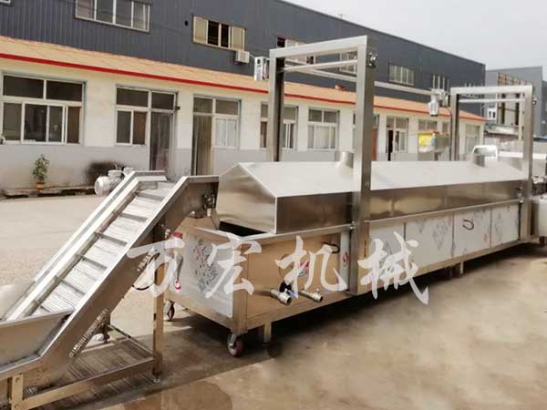 蔬菜漂燙殺青機